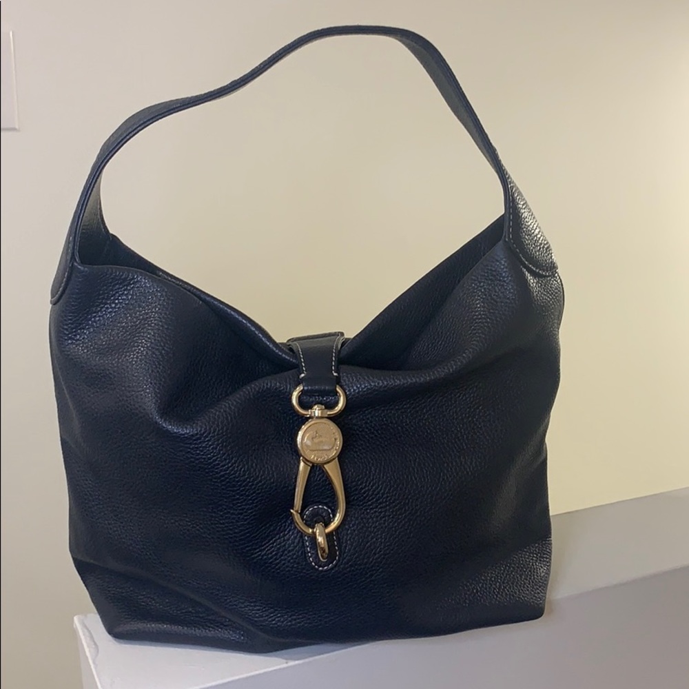 Dooney & Bourke Pebble Leather Shoulder Bag